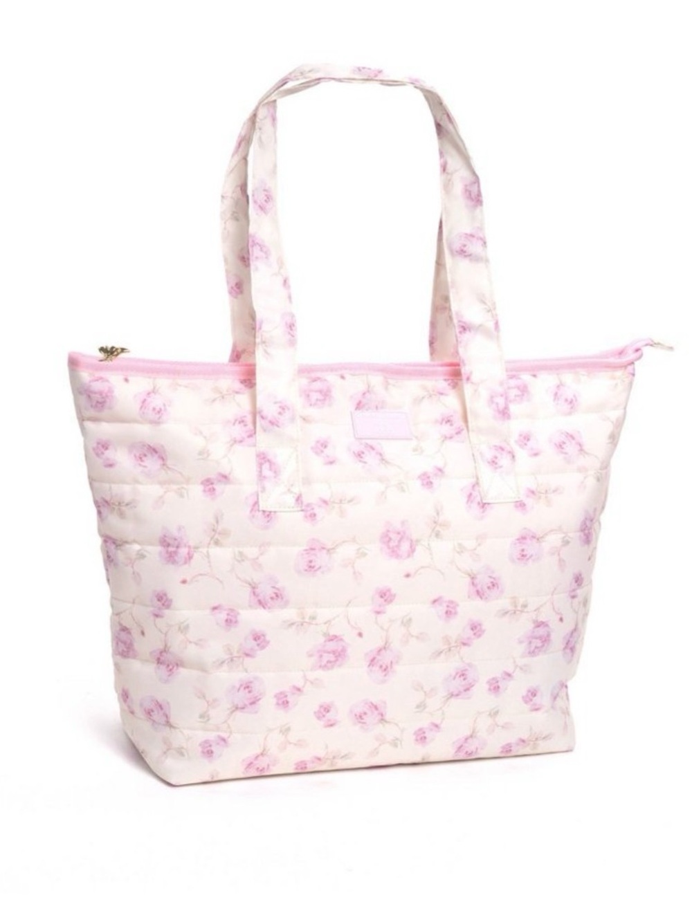 NWT love shack fancy x target ribbon Rosa  Pink Tote Bag with Top Zip